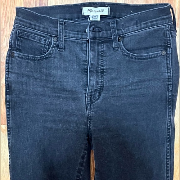 Madewell black high rise skinny - Picture 4 of 5